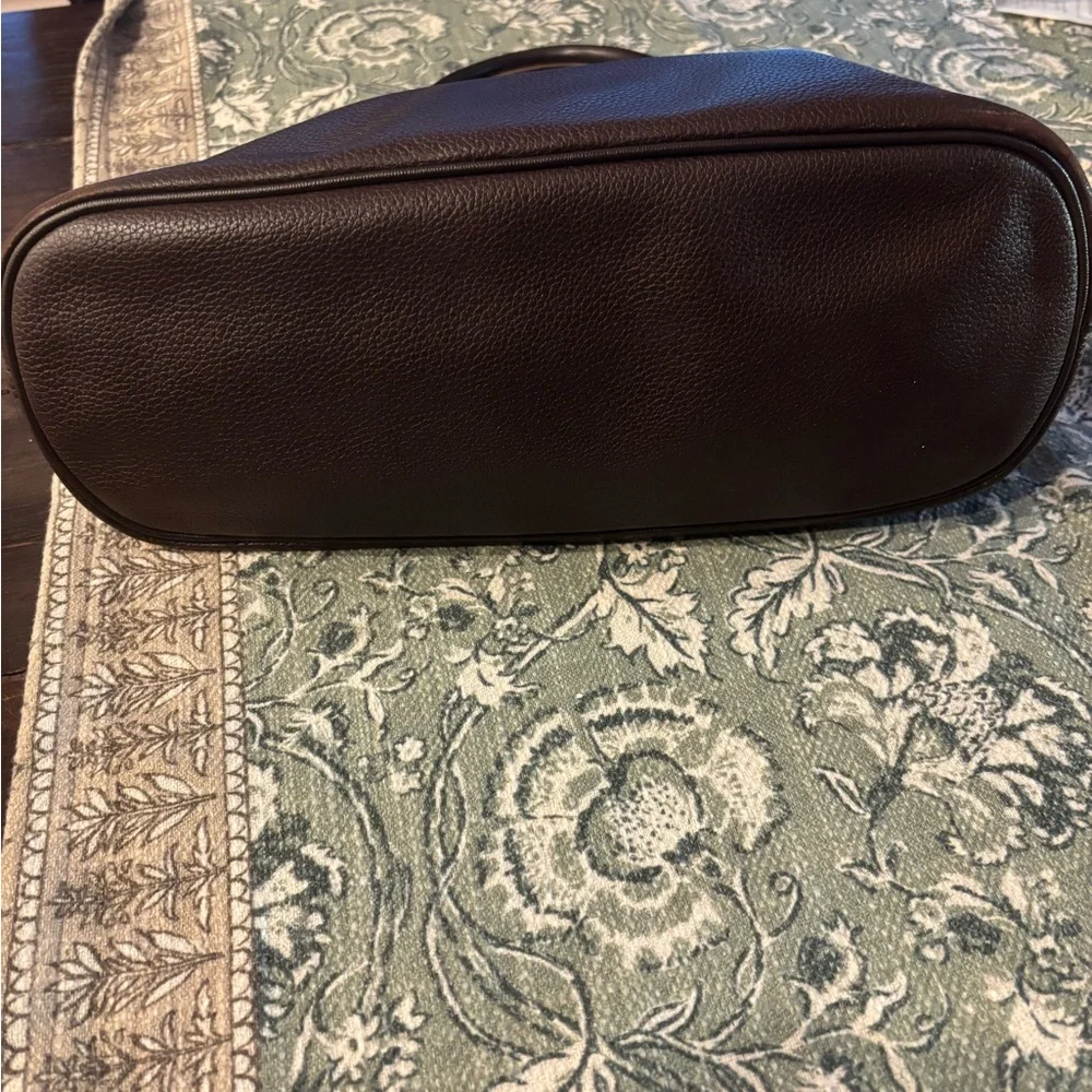 🤎 Vintage 🤎 Longchamp Leather Satchel - Picture 4 of 11